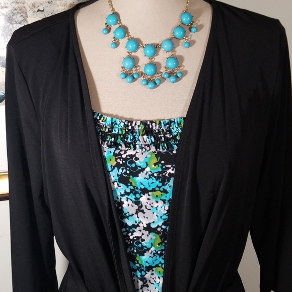 East 5TH Cardigan and blouse attached, Size PXL - Picture 2 of 8